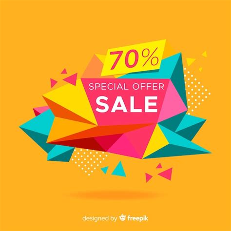 Free Vector | Abstract colorful sales banner template