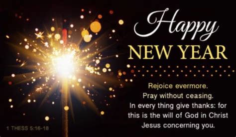 Happy New Year KJV eCard - Free New Year Cards Online