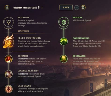 The best runes for Yasuo right now IMO(tested it against diamond yasuo mains) : r/YasuoMains