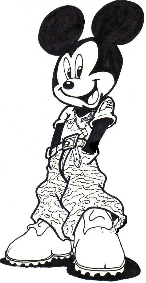 mickey mouse lineart by trunks24 on DeviantArt