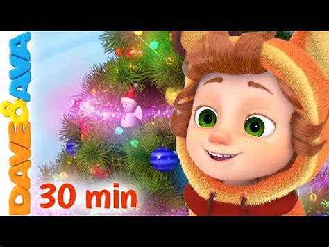 Winter Fun and More Christmas Songs | Nursery Rhymes by Dave and Ava - Videos For Kids