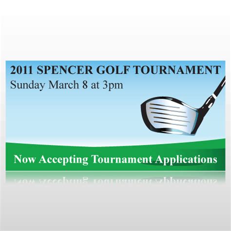 Golf Tournament Banner - Golf Tournament Banners - Vinyl Banner