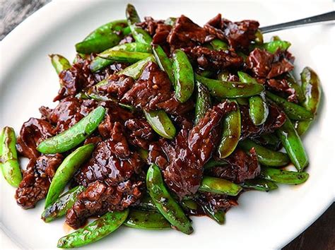 Beef with Snow Peas Recipe