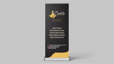 Roll-up Banner Design & Best Quality Print in Lagos, Nigeria.