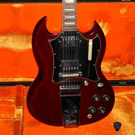 1969 Gibson SG Standard Cherry Red > Guitars Electric Solid Body | Gary ...