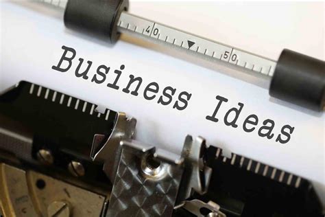 Business Ideas - Free of Charge Creative Commons Typewriter image