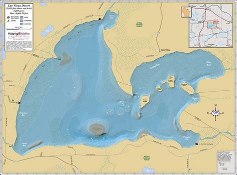 Lac Vieux Desert Fold Map