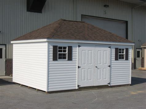 Hip Roof Storage Shed | Backyard Storage Sheds | Hip Roof Designs