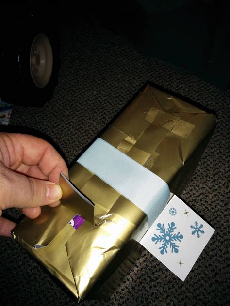 This is gift wrapping option from amazon, looks about as good as what I ...