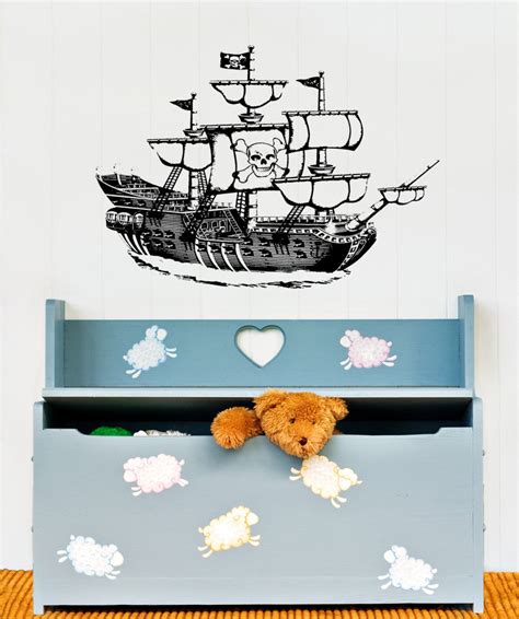 Vinyl Wall Decal Sticker Pirate Ship #OS_AA306 – StickerBrand