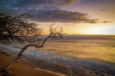 Kaanapali Beach Maui Sunset Photograph by Scott McGuire - Pixels