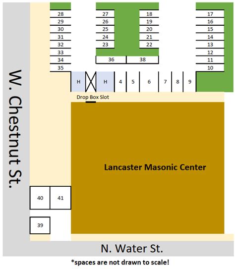 Parking Info — Masonic Center Of Lancaster County