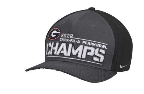 Georgia Peach Bowl champions gear: Shirts, hats, more as Bulldogs advance to College Football ...