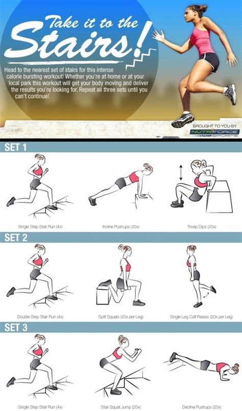 stair workouts - Google Search | Stairs workout, Stadium workout ...