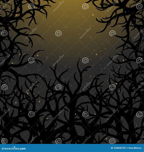 Background Halloween Bright Spooky Scary Template for Banner Stock ...