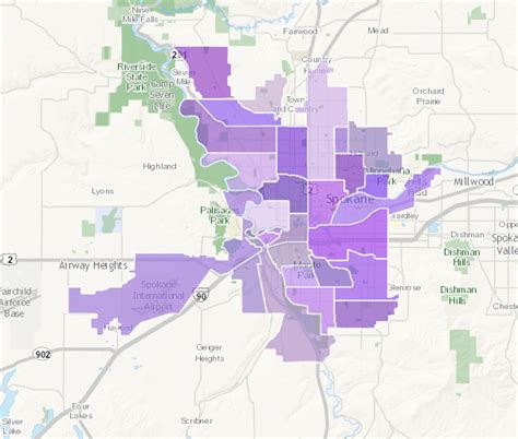 City Of Spokane Zoning Map - Maping Resources