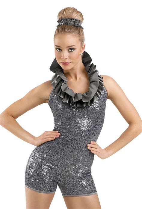 I like the gray, just add bustle and such! | Cute dance costumes, Dance ...