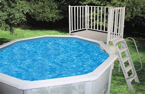 Above Ground Pool Free Standing Deck - Splash Pools - Simply Fun Pools