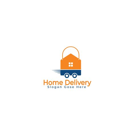 Home Delivery Vector Logo Design. 13156619 Vector Art at Vecteezy