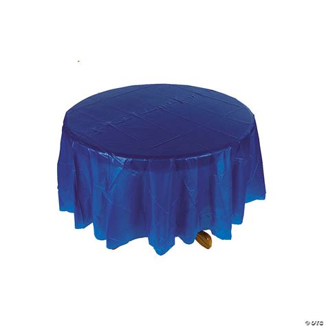 Round Plastic Tablecloth | Oriental Trading