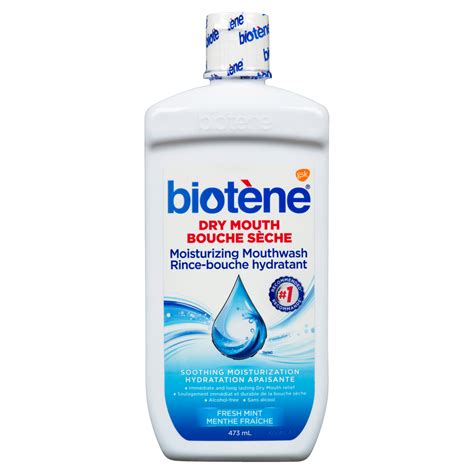 Biotène Moisturizing Mouthwash Dry Mouth Fresh Mint 473 ml - WeShine.ca ...