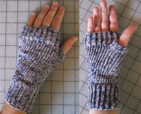 Thimbles, Threads, and Needles: Knitted Fingerless Gloves