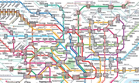 Chiyoda Line map - Tokyo Metro