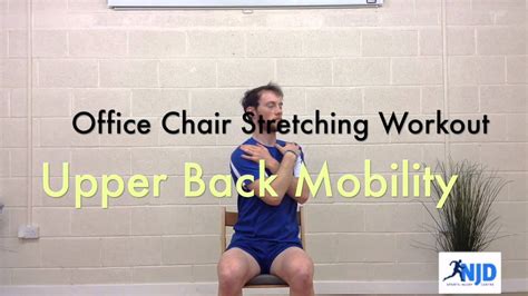 Office Chair Stretching Workout - YouTube