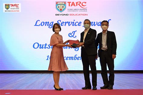 Congratulations to the 116 staff from TAR UC's KL Main Campus, who received the Long Service ...