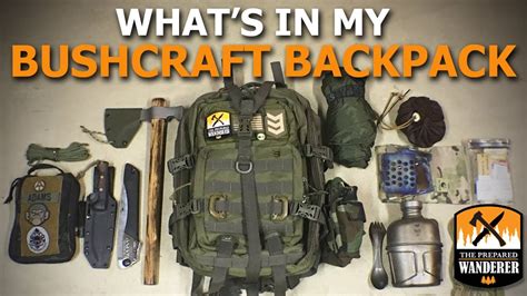 What's in My Bushcraft Backpack - Campinghand