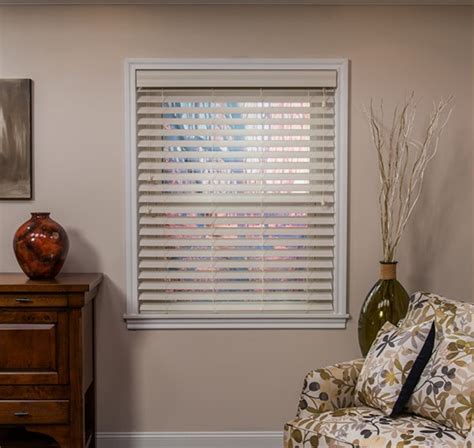 Ultimate 2 1/2" Faux Wood Blinds | Fauxwood Blinds | Blinds.com