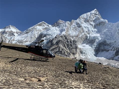 Everest Base Camp Helicopter Tour with Landing Flight Cost