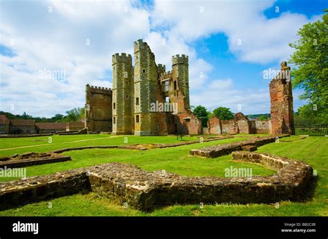 Cowdray House ruins, Midhurst, West Sussex, UK Stock Photo - Alamy