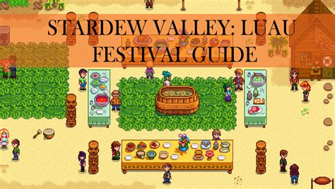 Stardew Valley Luau guide: what to bring to potluck soup | Stardew valley