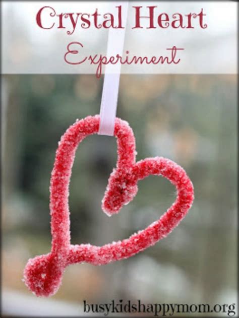 Crystal Heart Science Experiment