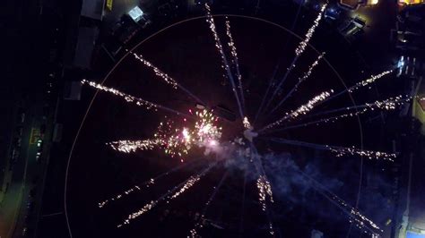 Drone fireworks - YouTube