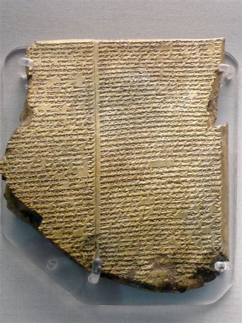 ANCIENT ART — The most famous cuneiform tablet from Mesopotamia ...