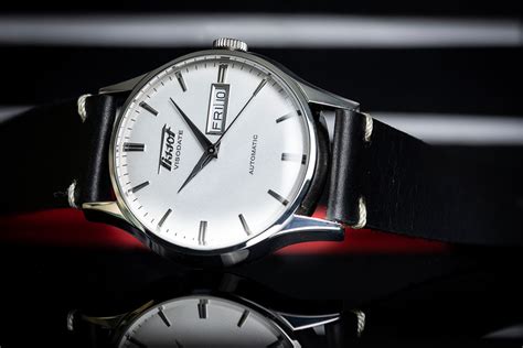 Tissot Visodate Silver and Black Dial Review - Watch Clicker