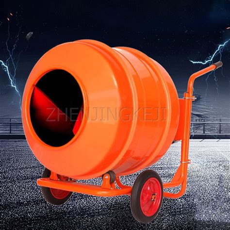 120L ThickenedHand Push 2500W Concrete Blender 220V Small Home Decoration Construction Site ...