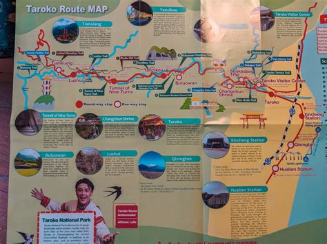 Taroko National Park Map