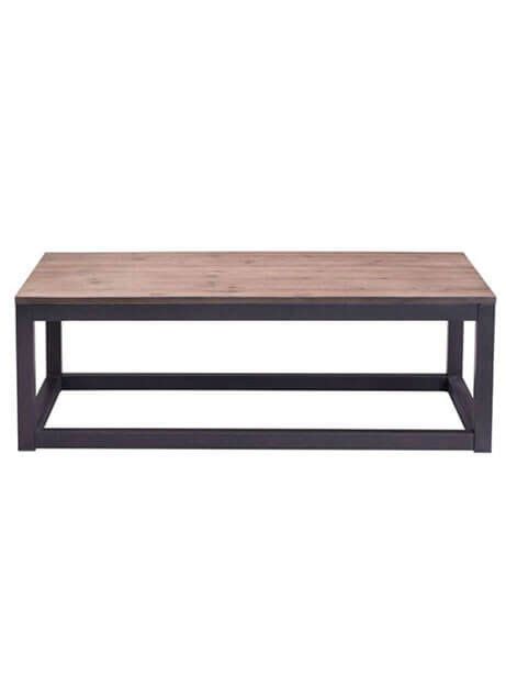 Troop Square Wood Rectangular Coffee Table | Modern Furniture • Brickell Collection | Coffee ...