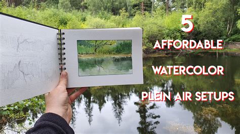 Top 5 Affordable Watercolor Plein Air Setups - The Fearless Brush