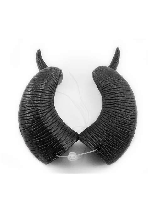 Maleficent Costume Horns Pair