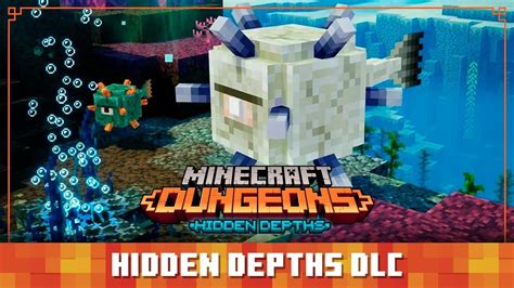 Minecraft Dungeons Diaries: Hidden Depths DLC - YouTube Minecraft Earth, Minecraft Cheats ...