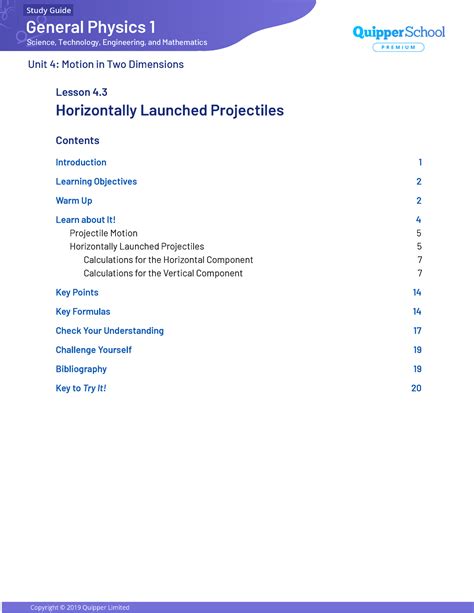 Horizontally Launched Projectiles - Horizontally Launched Projectiles ...