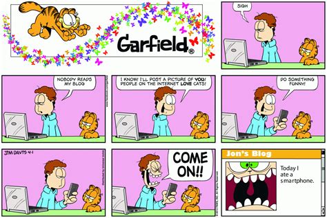 Garfield, April 2012 comic strips | Garfield Wiki | FANDOM powered by Wikia