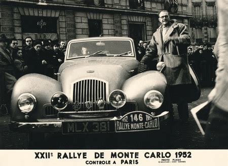 Success! The 1952 Monte Carlo Rally — The Allard Register