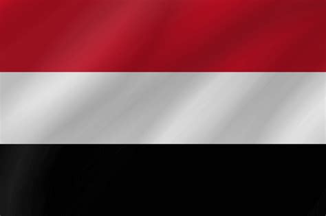 Yemen flag vector - Country flags