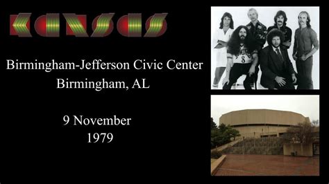 Kansas Live 1979 | Full Concert | 9 November | Birmingham-Jefferson ...