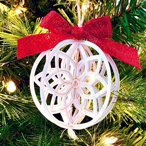 DIY Handmade Christmas Ornaments with Cut Paper - 100 Directions